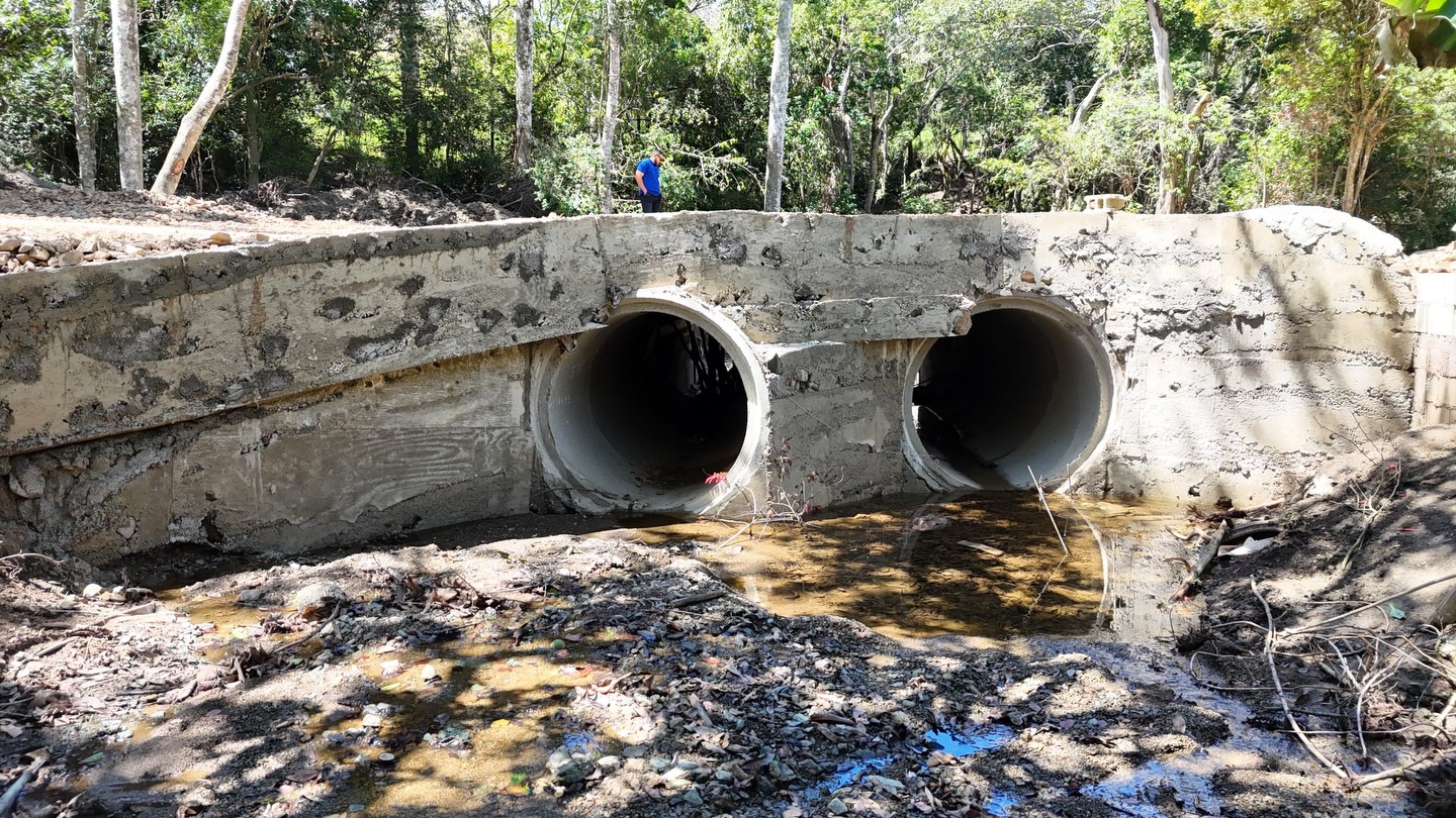 Entrega del Puente Cañada del Caimito
