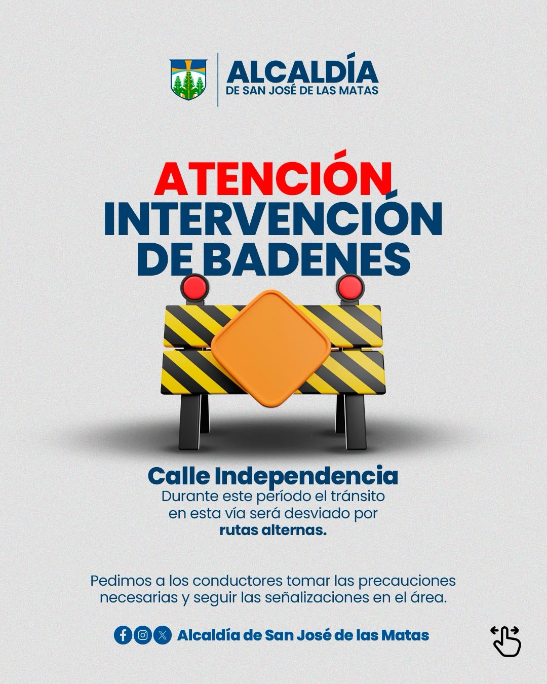 Aviso de Intervención Vial: Mejora de Badenes en la Calle Independencia